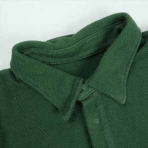 TENDERLOIN テンダーロイン MOSS STITCH 3/4 POLO GREEN ポロシャツ 緑 Size 【L】 【中古品-良い】 20822866