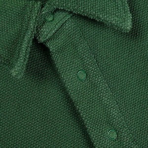 TENDERLOIN テンダーロイン MOSS STITCH 3/4 POLO GREEN ポロシャツ 緑 Size 【L】 【中古品-良い】 20822866