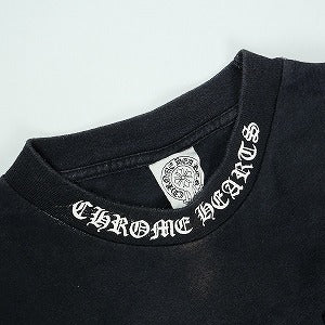 CHROME HEARTS クロム・ハーツ DAGGER NECK LOGO SS T-SHIRT BLACK Tシャツ オールド 黒 Size 【S】 【中古品-可】 20822894