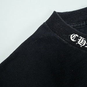 CHROME HEARTS クロム・ハーツ DAGGER NECK LOGO SS T-SHIRT BLACK Tシャツ オールド 黒 Size 【S】 【中古品-可】 20822894
