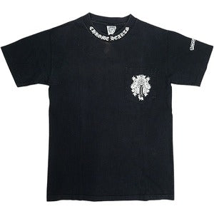 CHROME HEARTS クロム・ハーツ DAGGER NECK LOGO SS T-SHIRT BLACK Tシャツ オールド 黒 Size 【S】 【中古品-可】 20822894