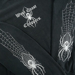 VINTAGE ヴィンテージ West Coast Choppers ウェストコーストチョッパーズ Spider Web LS Tee ロンT 黒 Size 【XL】 【中古品-良い】 20822918