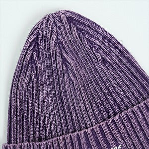SUPREME シュプリーム 21SS Bleached Rib Beanie Purple ビーニー 紫 Size 【フリー】 【新古品・未使用品】 20822946