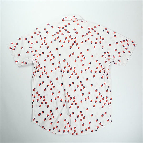 SUPREME シュプリーム 13SS Squares Shirt White 半袖シャツ 白 Size 【M】 【中古品-ほぼ新品】 20822948