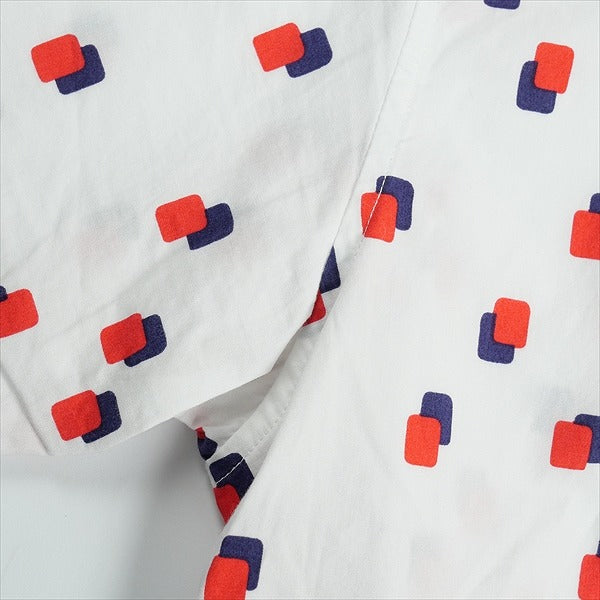SUPREME シュプリーム 13SS Squares Shirt White 半袖シャツ 白 Size 【M】 【中古品-ほぼ新品】 20822948