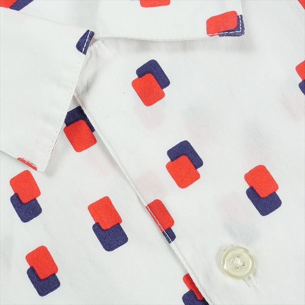 SUPREME シュプリーム 13SS Squares Shirt White 半袖シャツ 白 Size 【M】 【中古品-ほぼ新品】 20822948