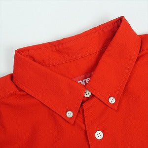 SUPREME シュプリーム 25SS Loose Fit Oxford S/S Shirt Red 半袖シャツ 赤 Size 【S】 【新古品・未使用品】 20822952
