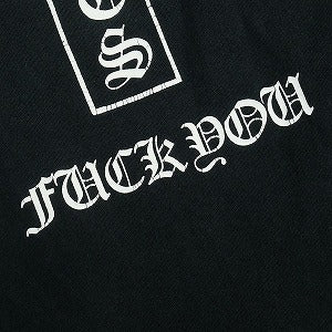 CHROME HEARTS クロム・ハーツ BAR LOGO FUCK YOU LS T-SHIRT BLACK ロンT オールド 黒 Size 【M】 【中古品-可】 20822991
