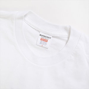 SUPREME シュプリーム ×Burberry 22SS Box Logo Tee White BOXロゴTシャツ 白 Size 【L】 【新古品・未使用品】 20823005