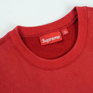 SUPREME シュプリーム 25SS Washed Box Logo Crewneck Red クルーネックスウェット 赤 Size 【L】 【中古品-非常に良い】 20823017