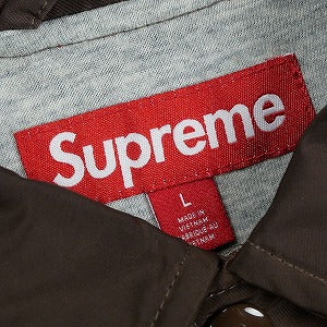 SUPREME シュプリーム 25SS Crest Coaches Jacket Brown コーチジャケット 茶 Size 【L】 【中古品-ほぼ新品】 20823018