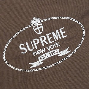 SUPREME シュプリーム 25SS Crest Coaches Jacket Brown コーチジャケット 茶 Size 【L】 【中古品-ほぼ新品】 20823018