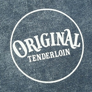 TENDERLOIN テンダーロイン TEE ACID WASH XXX Tシャツ 紺 Size 【L】 【中古品-非常に良い】 20823026