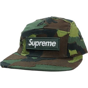 SUPREME シュプリーム 25SS Layered Camo Camp Cap Woodland Camo キャンプキャップ 緑 Size 【フリー】 【新古品・未使用品】 20823033