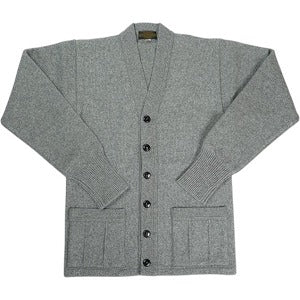 At Last ＆ Co アットラスト/BUTCHER PRODUCTS ブッチャープロダクツ BUTTON CARDIGAN WOOL GRAY カーディガン 灰 Size 【36】 【新古品・未使用品】 20823052