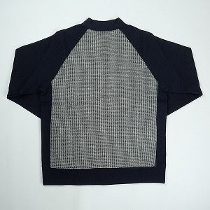 At Last ＆ Co アットラスト/BUTCHER PRODUCTS ブッチャープロダクツ 2TONE KNIT CARDIGAN NAVY カーディガン 紺 Size 【38】 【新古品・未使用品】 20823056