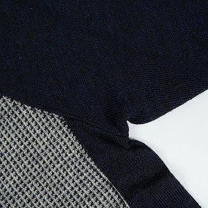 At Last ＆ Co アットラスト/BUTCHER PRODUCTS ブッチャープロダクツ 2TONE KNIT CARDIGAN NAVY カーディガン 紺 Size 【38】 【新古品・未使用品】 20823056
