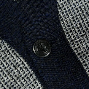 At Last ＆ Co アットラスト/BUTCHER PRODUCTS ブッチャープロダクツ 2TONE KNIT CARDIGAN NAVY カーディガン 紺 Size 【38】 【新古品・未使用品】 20823056