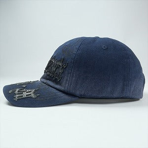SUPREME シュプリーム 25SS Leather Applique 6-Panel Navy キャップ 紺 Size 【フリー】 【新古品・未使用品】 20823063