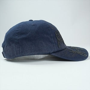 SUPREME シュプリーム 25SS Leather Applique 6-Panel Navy キャップ 紺 Size 【フリー】 【新古品・未使用品】 20823063
