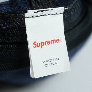 SUPREME シュプリーム 25SS Leather Applique 6-Panel Navy キャップ 紺 Size 【フリー】 【新古品・未使用品】 20823063