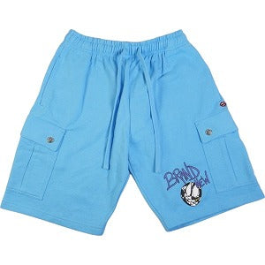 CHROME HEARTS クロム・ハーツ MATTY BOY PPO BRAIN NEW SHORTS BLUE ショーツ 水色 Size 【XL】 【新古品・未使用品】 20823069