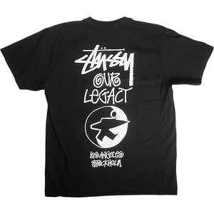 STUSSY ステューシー OUR LEGACY WORK SHOP SURFMAN TEE Pigment Dyed Black Tシャツ 黒 Size 【M】 【新古品・未使用品】 20823070