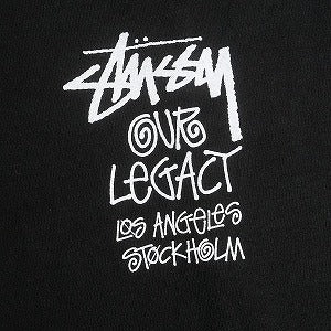 STUSSY ステューシー OUR LEGACY WORK SHOP SURFMAN TEE Pigment Dyed Black Tシャツ 黒 Size 【M】 【新古品・未使用品】 20823070