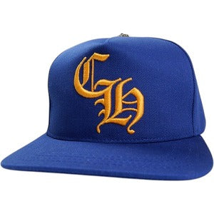 CHROME HEARTS クロム・ハーツ HAT 5 PNL CAP BSBL BLUE/ORANGE ベースボールキャップ 青 Size 【フリー】 【中古品-非常に良い】 20823114