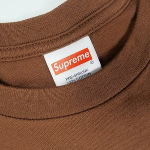 SUPREME シュプリーム 25SS Pancakes Tee Brown Tシャツ 茶 Size 【L】 【中古品-良い】 20823123