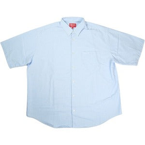 SUPREME シュプリーム 23SS Loose Fit S/S Oxford Shirt Light Blue 半袖シャツ 水色 Size 【L】 【中古品-非常に良い】 20823130
