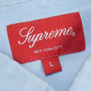SUPREME シュプリーム 23SS Loose Fit S/S Oxford Shirt Light Blue 半袖シャツ 水色 Size 【L】 【中古品-非常に良い】 20823130