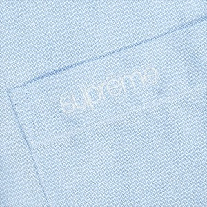SUPREME シュプリーム 23SS Loose Fit S/S Oxford Shirt Light Blue 半袖シャツ 水色 Size 【L】 【中古品-非常に良い】 20823130