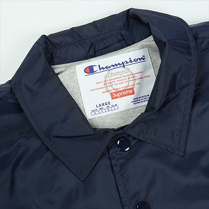 SUPREME シュプリーム ×Champion 24SS Coaches Jacket Navy コーチジャケット 紺 Size 【L】 【中古品-非常に良い】 20823131