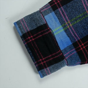 SUPREME シュプリーム 24AW Quilted Plaid Shirt Blue 長袖シャツ 青 Size 【L】 【中古品-非常に良い】 20823133