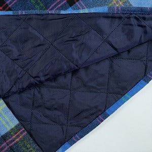 SUPREME シュプリーム 24AW Quilted Plaid Shirt Blue 長袖シャツ 青 Size 【L】 【中古品-非常に良い】 20823133