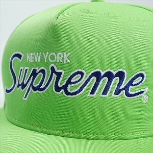 SUPREME シュプリーム 22AW Classic Team 5-Panel Cap Green キャップ 緑 Size 【フリー】 【中古品-ほぼ新品】 20823134