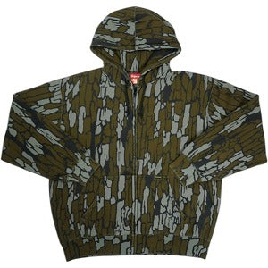 SUPREME シュプリーム 25SS Work Zip Up Hooded Sweatshirt Camo パーカー 緑 Size 【L】 【新古品・未使用品】 20823140
