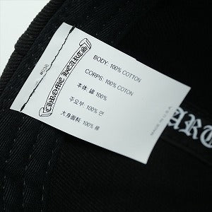 CHROME HEARTS クロム・ハーツ CH CRS HAT BSBL CAP DENIM BLACK キャップ 黒 Size 【フリー】 【中古品-非常に良い】 20823144