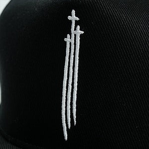 CHROME HEARTS クロム・ハーツ RS 3 CRS BSBL CAP DENIM BLACK キャップ 黒 Size 【フリー】 【中古品-非常に良い】 20823145