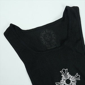 CHROME HEARTS クロム・ハーツ HAIRY CROSS RIB TANKTOP BLACK タンクトップ 黒 Size 【M】 【新古品・未使用品】 20823162