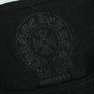 CHROME HEARTS クロム・ハーツ HAIRY CROSS RIB TANKTOP BLACK タンクトップ 黒 Size 【M】 【新古品・未使用品】 20823162