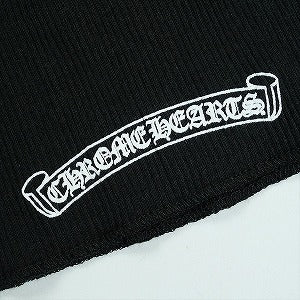 CHROME HEARTS クロム・ハーツ HAIRY CROSS RIB TANKTOP BLACK タンクトップ 黒 Size 【M】 【新古品・未使用品】 20823162