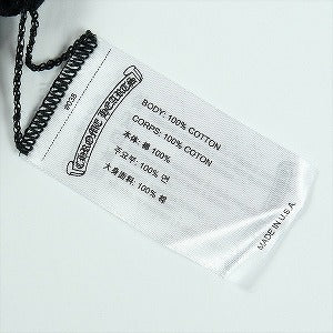 CHROME HEARTS クロム・ハーツ HAIRY CROSS RIB TANKTOP BLACK タンクトップ 黒 Size 【M】 【新古品・未使用品】 20823162