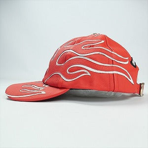 CHROME HEARTS クロム・ハーツ LEATHER FLAME CAP RED キャップ 赤 Size 【フリー】 【新古品・未使用品】 20823166