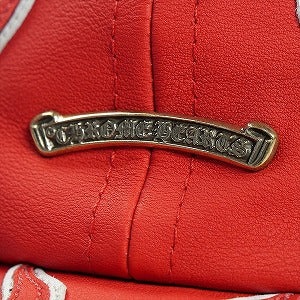 CHROME HEARTS クロム・ハーツ LEATHER FLAME CAP RED キャップ 赤 Size 【フリー】 【新古品・未使用品】 20823166