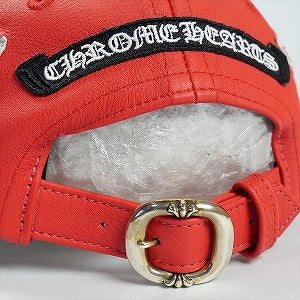 CHROME HEARTS クロム・ハーツ LEATHER FLAME CAP RED キャップ 赤 Size 【フリー】 【新古品・未使用品】 20823166