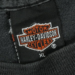VINTAGE ヴィンテージ Harley-Davidson ハーレーダビッドソン Eaglle American Frag Tee Tシャツ 黒 Size 【XL】 【中古品-良い】 20823170
