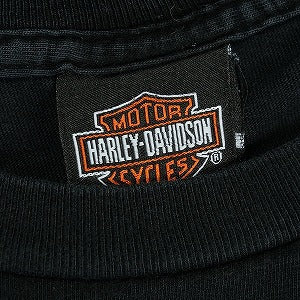 VINTAGE ヴィンテージ Harley-Davidson ハーレーダビッドソン Eagle Bike Tee Tシャツ 黒 Size 【XL相当】 【中古品-良い】 20823172