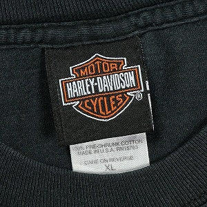 VINTAGE ヴィンテージ Harley-Davidson ハーレーダビッドソン Eagle Faded Tee Tシャツ 黒 Size 【XL】 【中古品-良い】 20823173